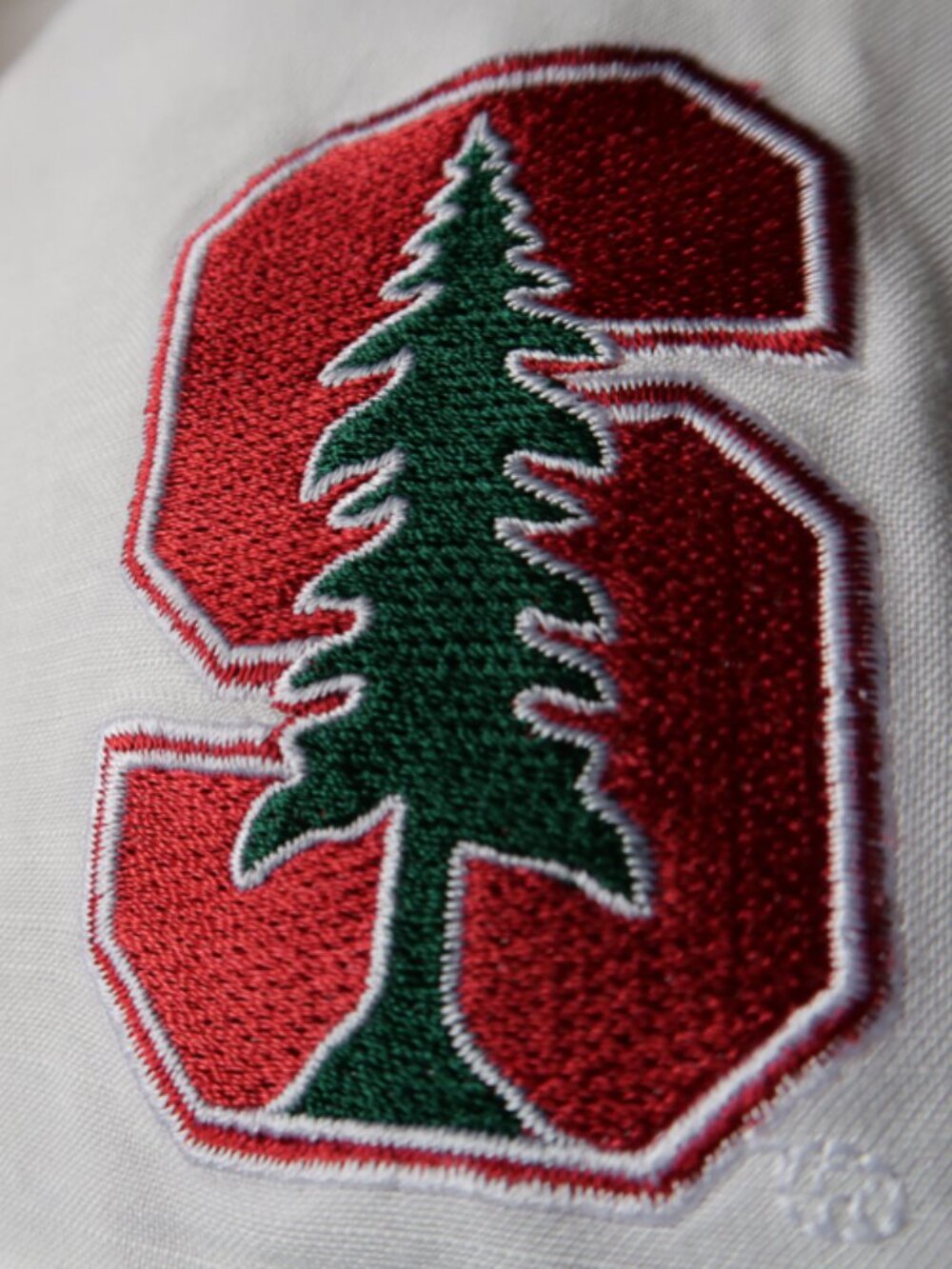 Stanford Cardinal Ivory Camp Shirt (M) Excellent!